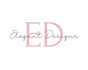 Elegant Feminine Firm logo design