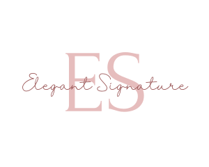 Elegant Feminine Firm logo design