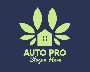 Simple Green House Logo