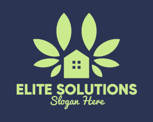 Simple Green House Logo