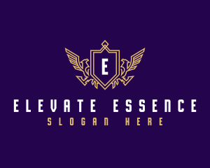 Luxury Eagle Crest logo