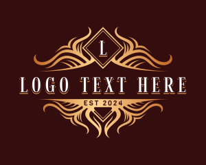 Luxury Decorative Crest logo design