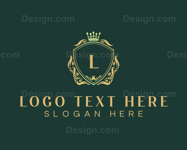 Premium Luxury Leaves Logo