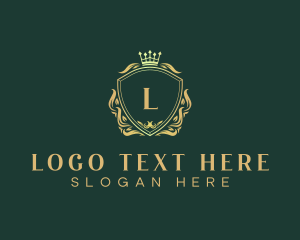 Premium Luxury Leaves logo