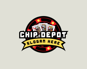 Casino Chip Gambling logo