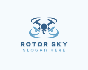 Surveillance Aerial Drone logo