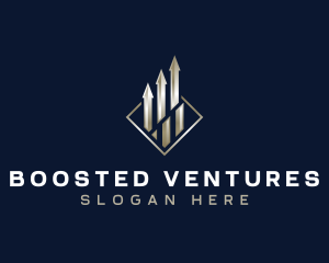 Investment Finance Arrow logo design