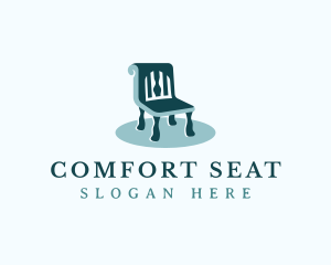 Chair Seat Upholstery logo design