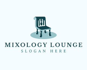 Chair Seat Upholstery logo design