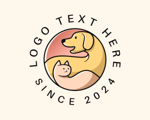Kitten Puppy Animal logo