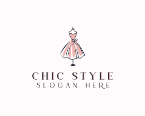 Dress Fashion Stylist logo