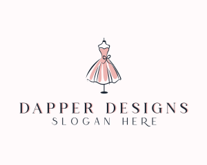 Dress Fashion Stylist logo