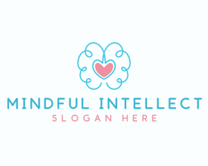 Mental Heart Brain logo design