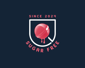 Sweet Lollipop Candy logo design