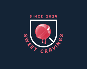 Sweet Lollipop Candy logo design