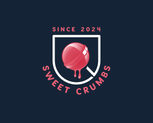 Sweet Lollipop Candy logo design