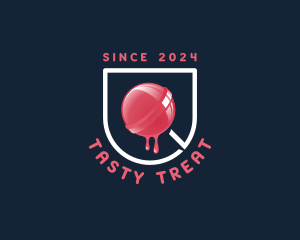 Sweet Lollipop Candy logo design