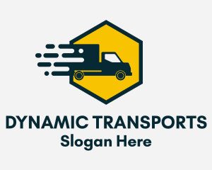 Delivery Trucking Distributor logo design