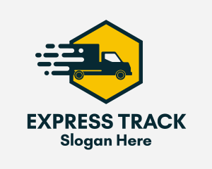 Delivery Trucking Distributor logo design