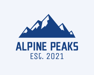 Mountain Tour Peak  logo design