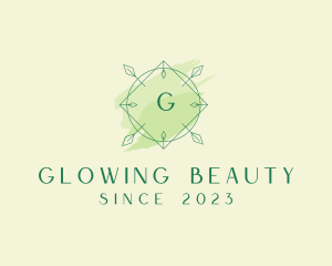 Watercolor Beauty Skincare Cosmetics logo design