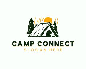 Camp Cabin Tent logo