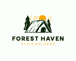 Camp Cabin Tent logo