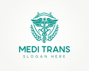 Medical Shield Emblem  logo