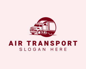 Logistic Freight Truck logo design