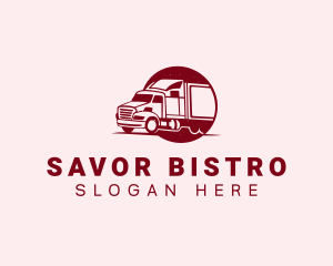 Logistic Freight Truck logo