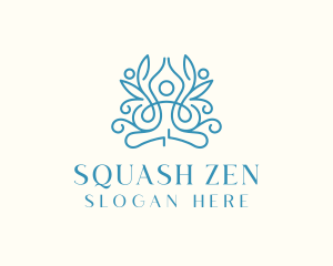 Holistic Yoga Health logo design