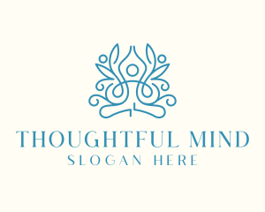 Holistic Yoga Health logo design