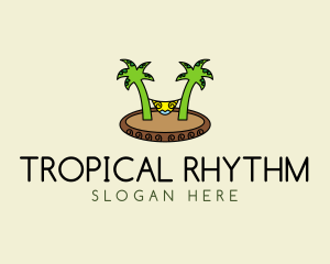 Tropical Beach Hammock  logo