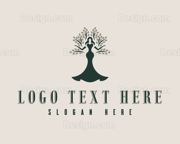 Woman Tree Dress Logo