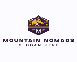 Adventure Mountain Camp logo design