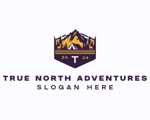 Adventure Mountain Camp logo design