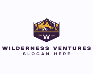 Adventure Mountain Camp logo design