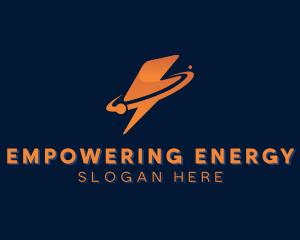 Lightning Bolt Energy logo design