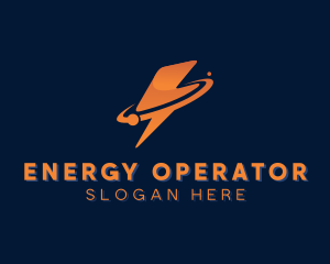 Lightning Bolt Energy logo design