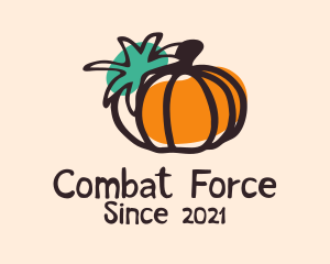 Pumpkin Vegetable Garden  logo