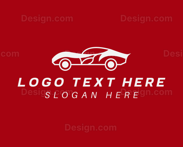 Sports Car Vehicle Logo