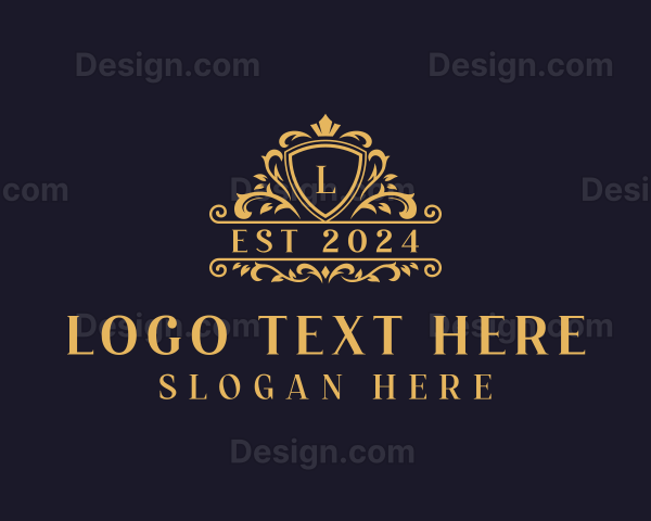 Luxury Floral Wedding Logo