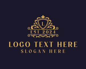 Luxury Floral Wedding logo