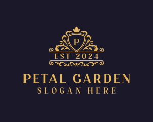 Luxury Floral Wedding logo design