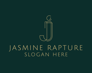 Elegant Boutique Letter J logo design