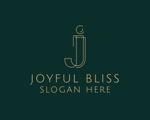 Elegant Boutique Letter J logo design