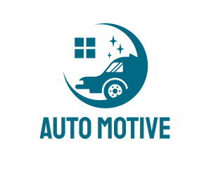 Auto Vehicle House  logo design