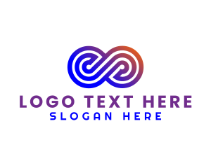 Company - Gradient Loop Company logo design