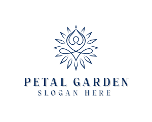 Yoga Flower Spa logo design