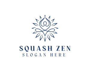 Yoga Flower Spa logo design